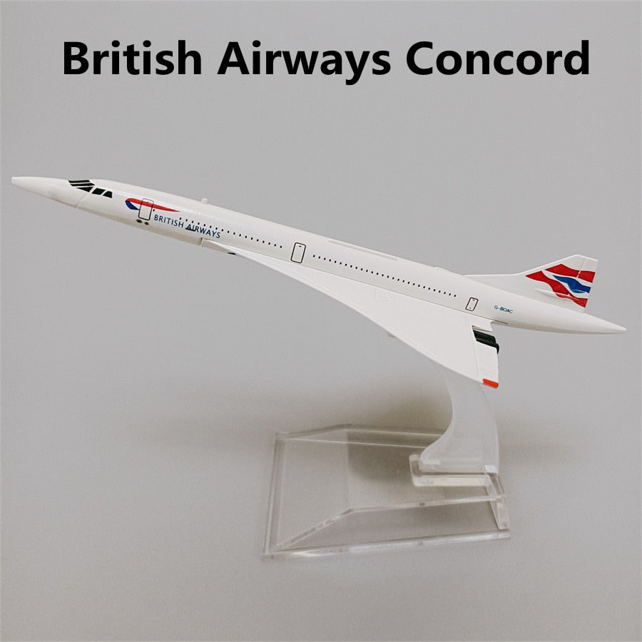 16cm/6.3" British Airways Concorde (NoGear)