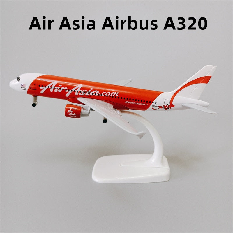 20cm/8" Air Asia A320