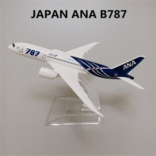 16cm/6.3" ANA All Nippon Airways B787 (NoGear)