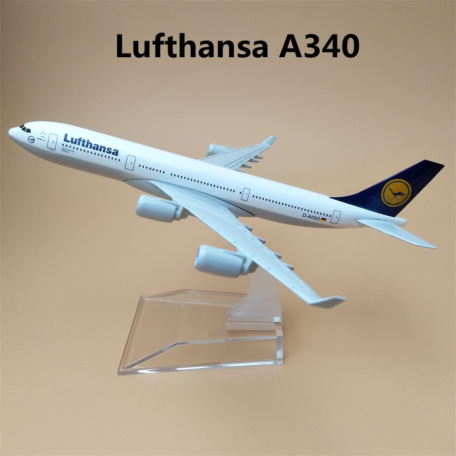 16cm/6.3" Lufthansa A340 (NoGear)