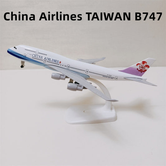 20cm/8" China Airlines Taiwan B747
