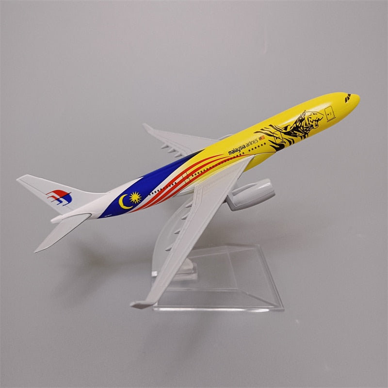 16cm/6.3" Malaysia Airlines Tiger Livery A330 (NoGear)