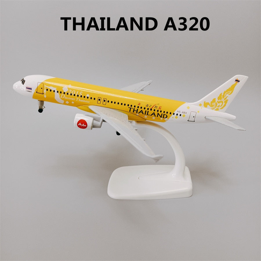 20cm/8" Thai AirAsia A320