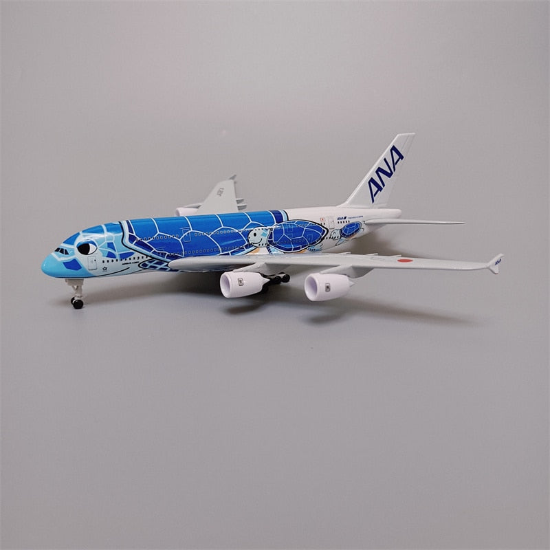 20cm/8" ANA All Nippon Airlines "World Sea Turtle Day" A380