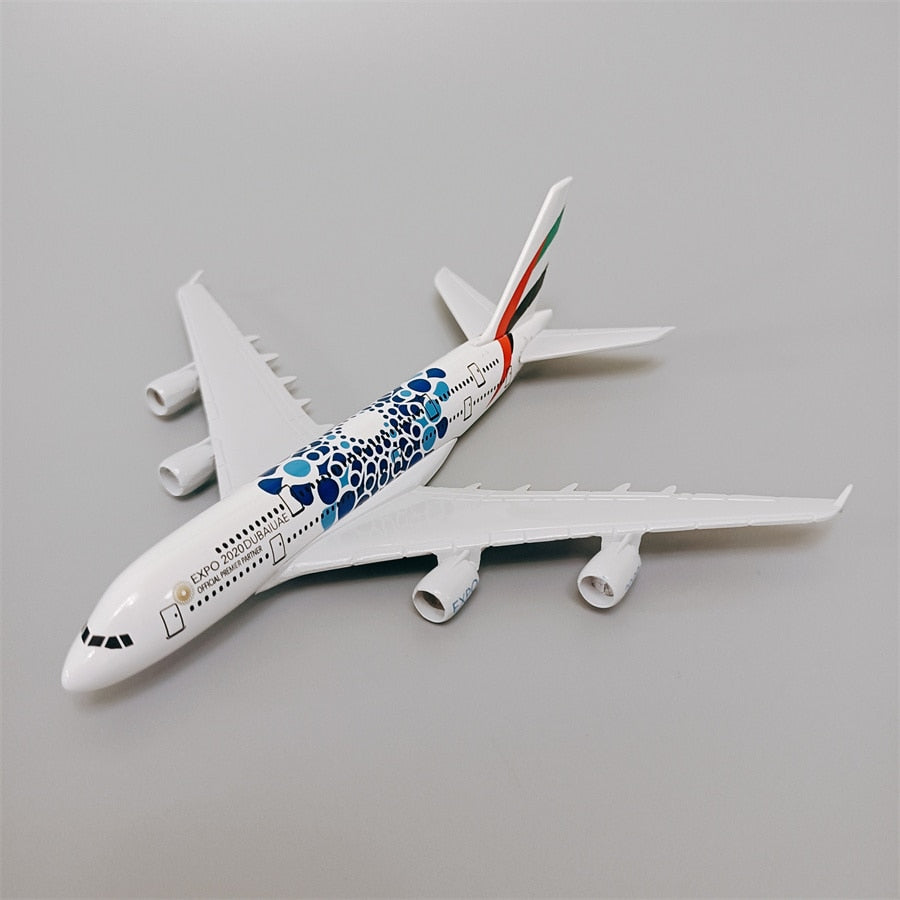 16cm/6.3" Emirates Dubai Expo A380 (NoGear)