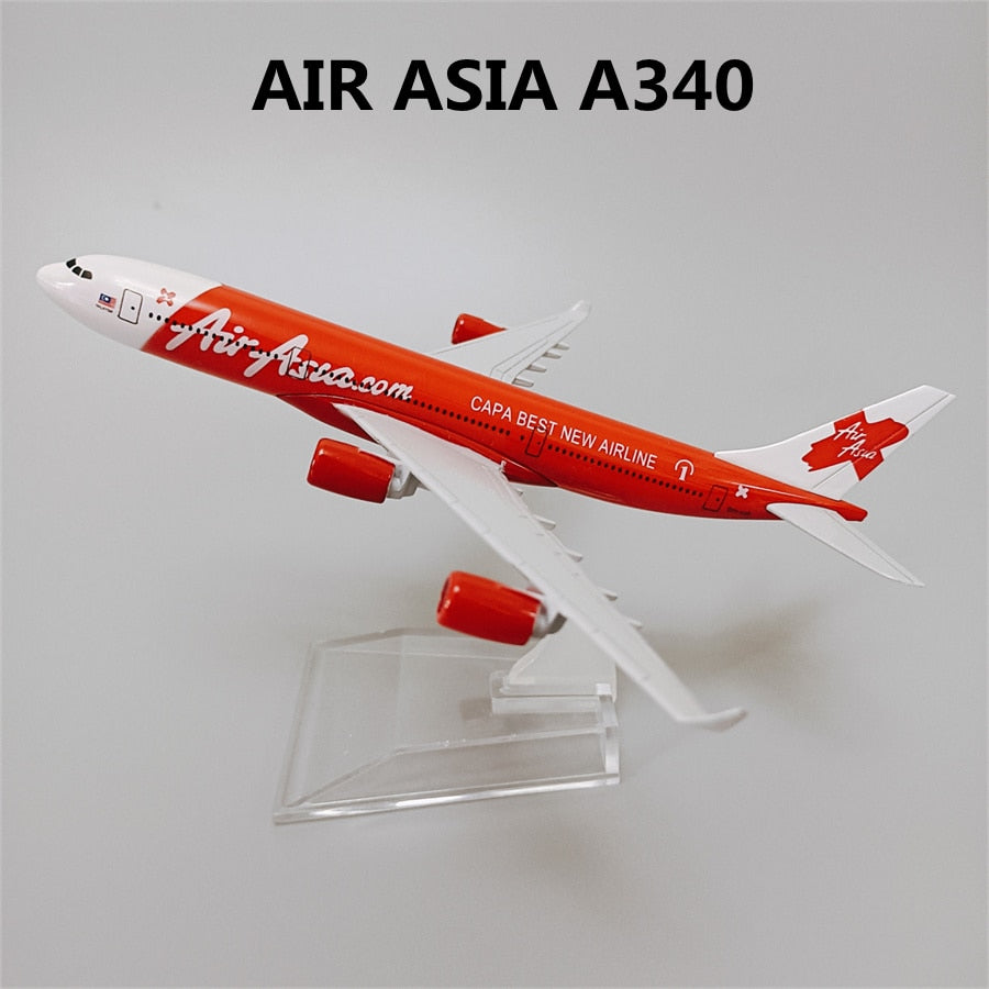 16cm/6.3" Air Asia A340 (NoGear)