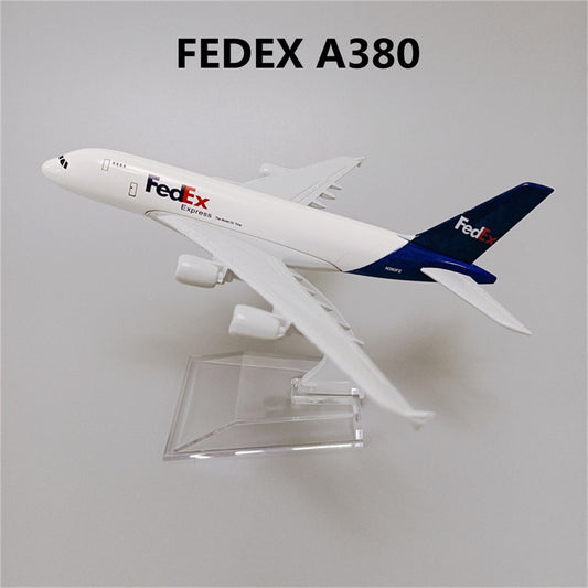 16cm/6.3" Fedex (fictional) A380 (NoGear)