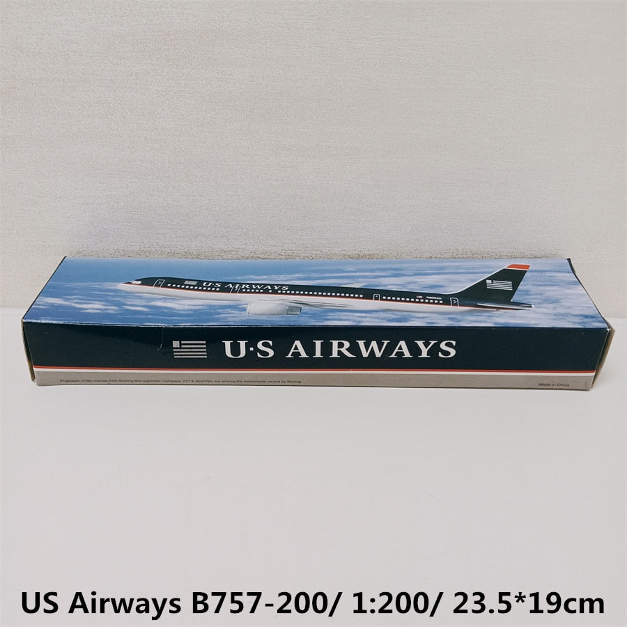 23.5cm/9.25" US Airways Boeing B757-200 1:200 Scale