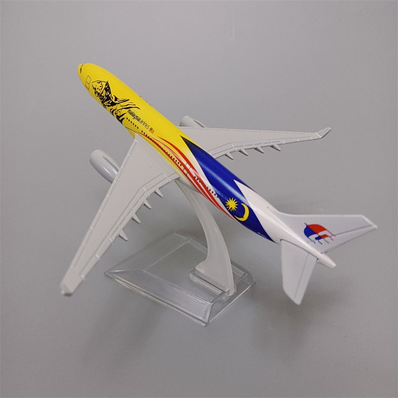 16cm/6.3" Malaysia Airlines Tiger Livery A330 (NoGear)