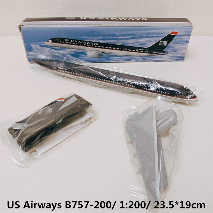 23.5cm/9.25" US Airways Boeing B757-200 1:200 Scale