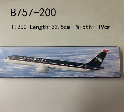 23.5cm/9.25" US Airways Boeing B757-200 1:200 Scale