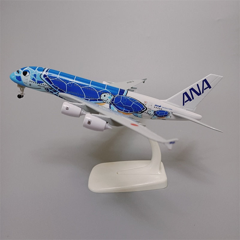 20cm/8" ANA All Nippon Airlines "World Sea Turtle Day" A380