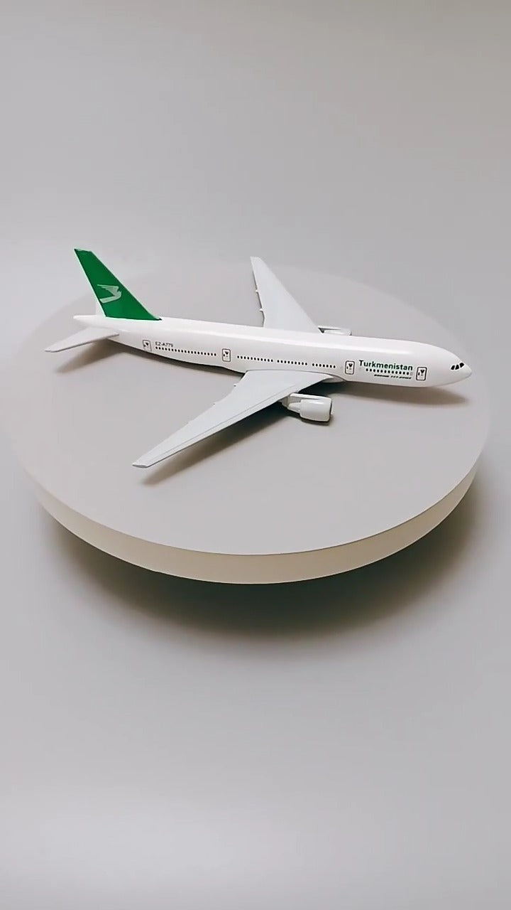 16cm/6.3" Turkmenistan Airlines B777 (NoGear)